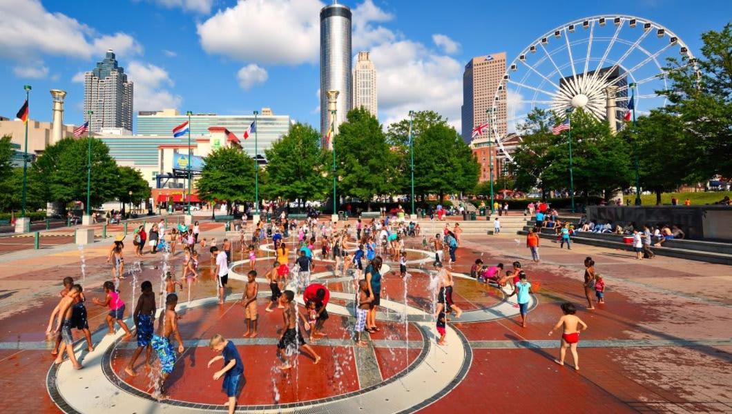 Impressive Mid-Downtown Residence Heart Of Peidmont Park Atlanta Exterior foto