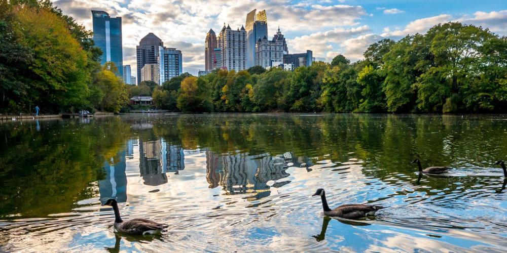 Impressive Mid-Downtown Residence Heart Of Peidmont Park Atlanta Exterior foto